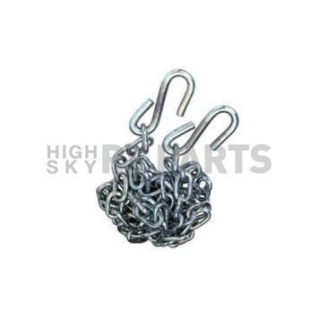 Reese 72 inch Trailer Safety Chain and 2 Quick Hooks 2000 Lbs - 63034-5