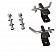 Demco RV Tow Bar Adapter Kit for Blue Ox/ Aladden/ Avnta II/ Aventa LX/ Alexus - 9523034