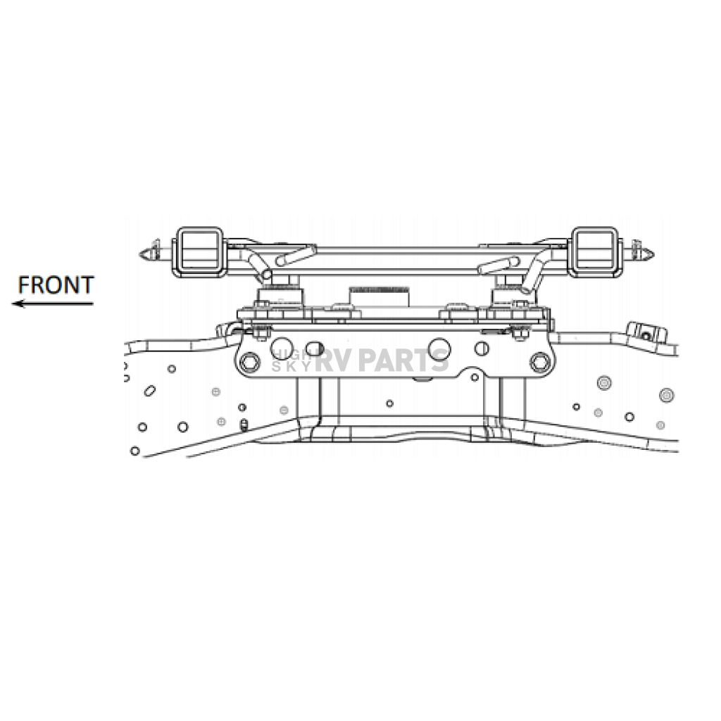 PullRite Pulliam Enterprises, 4442 Ford Oe Prep Kit Adapter