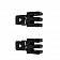 Blue Ox Triple Lug Adapter for Demco Commander Excalibar II Dominator Tow Bars - BX88310