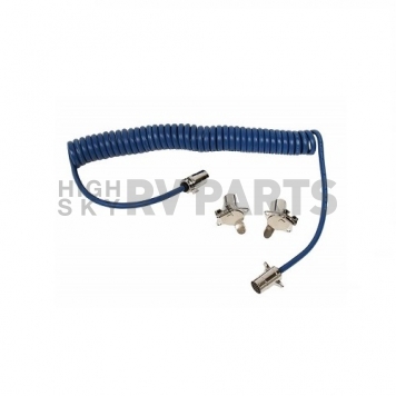 Blue Ox Trailer Wiring Connector Extension 6 Way Round - 7' Length - BX8862-1