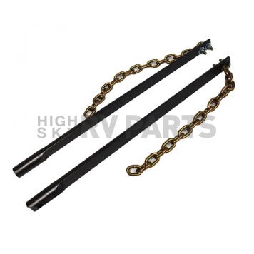 Blue Ox Weight Distribution Hitch Trunnion Bar 1000 Lb Set of 2 - BXW4007-1