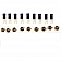 Blue Ox 9-Terminal Diode Block Pack 4 Amp Set Of 6 - BX8863