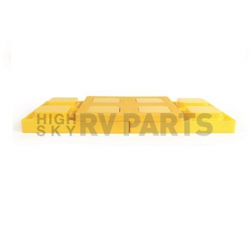 Camco Leveling Block Plastic Yellow - Large Stack - Set of 4 - 44500 -5