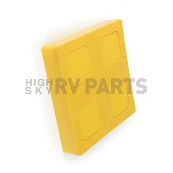 Camco Leveling Block Plastic Yellow - Large Stack - Set of 4 - 44500 -9