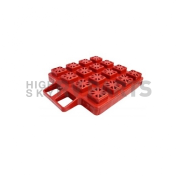 Valterra Stackers Leveling Block Red Plastic - Set of 10 with Storage Bag A10-0920 -3