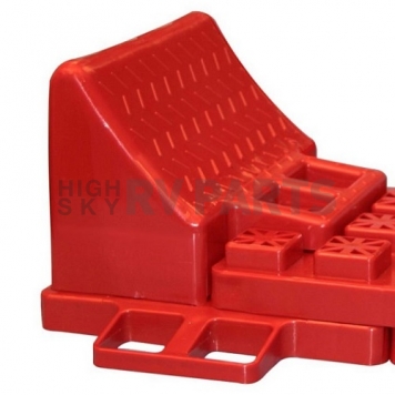 Valterra Wheel Chock Stackers Red Plastic - Single A10-0922 -8