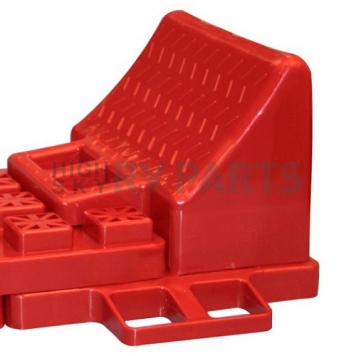 Valterra Wheel Chock Stackers Red Plastic - Single A10-0922 -4