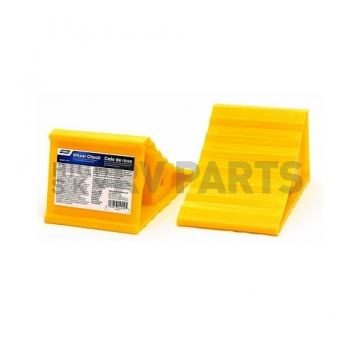 Camco Wheel Chock Yellow Hard Plastic - Single 44432 -7