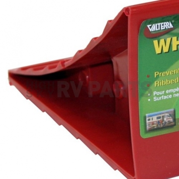 Valterra Wheel Chock Red Plastic - Single A10-0908 -7