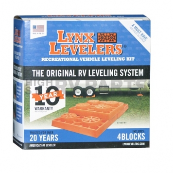 Tri-Lynx Leveling Interlocking Block - Set Of 4  00016 -5