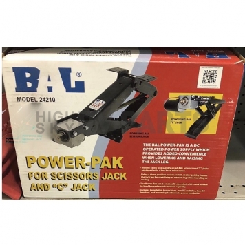 BAL RV Trailer Stabilizer Jack Stand Power Conversion Kit - 24210 -2