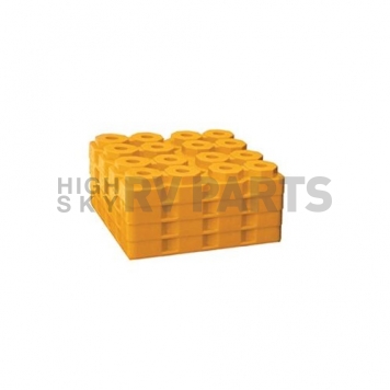 Level-Trek Leveling Block 8.5 inch x 8.5 inch - 36000 LB Plastic - Set of 4 - LT-80020 -3