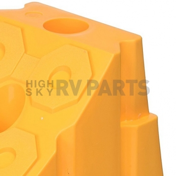 Level-Trek Wheel Chock Yellow Plastic - Single LT-80060-7