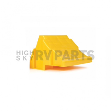 Camco Wheel Chock Yellow Plastic - Package of 2 - 44401 -7