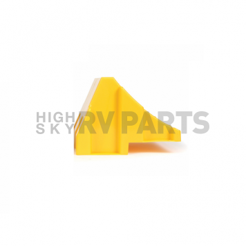 Camco Wheel Chock Yellow Plastic - Package of 2 - 44401 -6