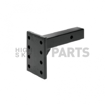 Tow Ready 12K Pintle Hook Mounting Plate - 2 inch Receiver 7-5/8 inch Shank - 63057-6