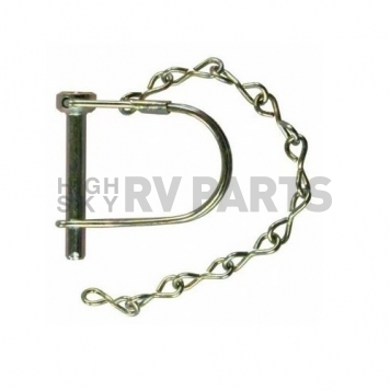 JR Products Trailer Coupler Safety Pin Clip 1/4 inch Diameter x 1-3/8 inch Usable Length-7