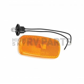 Bargman Side Marker Light Incandescent Bulb Amber Lens - 31-59-002-1