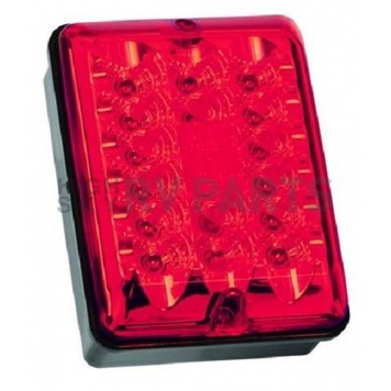 Bargman Trailer Stop/ Tail/ Turn Light LED Bulb Rectangular Red-5