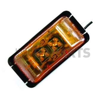 Bargman 37 Series Side Marker Light Amber Lens - 2-7/8 inch X 1-1/2 inch-2