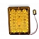 Bargman Trailer Turn Light LED Amber Rectangular with Bulb Socket Plug