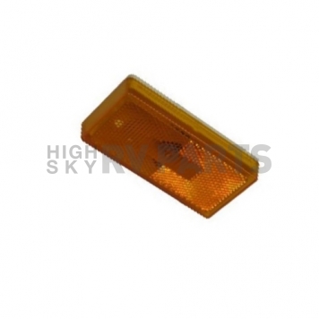 Clearance Marker Light Incandescent Amber with Polar White Housing - 003-55-6