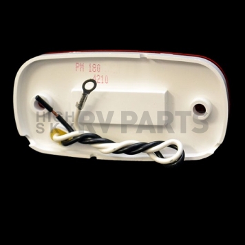Peterson Mfg. Side Marker Clearance Light LED Oval - with Red Lens - V180R-3