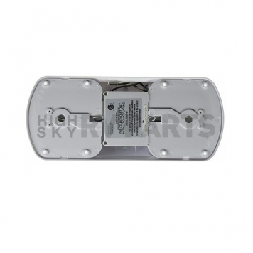 AP Products Interior RV Double Ceiling Light Clear LED - with Switch - 016-BL3003-6