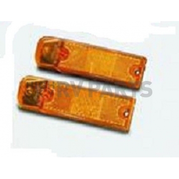 Bargman Trailer Light Tail/ Side Marker Light Red/ Amber Lens Rectangular-5