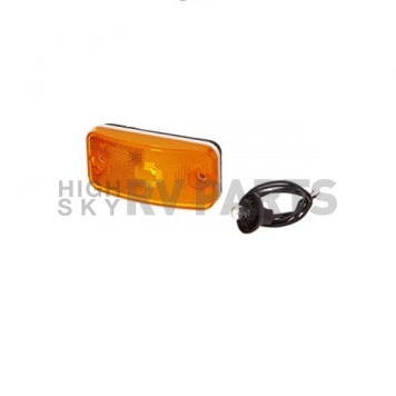 RV Designer Clearance Marker Light Incandescent Amber for Fleetwood-4