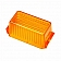 Turn Signal-Parking-Side Marker Light Lens Amber - 107-15A