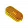 Peterson Mfg. Side Marker Clearance Light Oval - Incandescent Amber Lens - V108WA