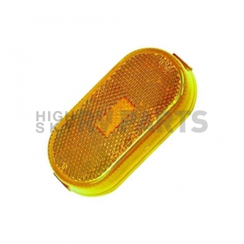Peterson Mfg. Side Marker Clearance Light Oval - Incandescent Amber Lens - V108WA-4