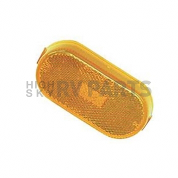 Peterson Mfg. Side Marker Clearance Light Oval - Incandescent Amber Lens - V108WA-2