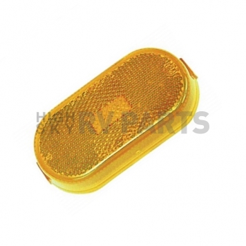 Peterson Mfg. Turn Signal-Parking-Side Marker Light Oval Amber Lens - 108-15A-1