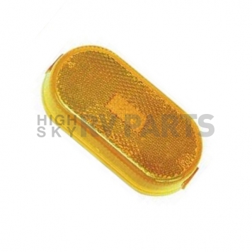 Peterson Mfg. Side Marker Clearance Light Oval - Incandescent Amber Lens - V128A-2