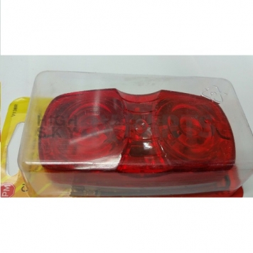 Peterson Mfg. Side Marker Light Red - 4 inch x 2 inch Incandescent - V138R-4