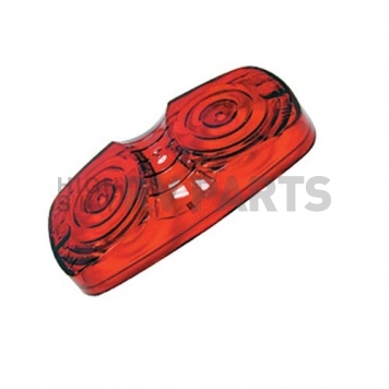Peterson Mfg. Side Marker Light Red - 4 inch x 2 inch Incandescent - V138R-3