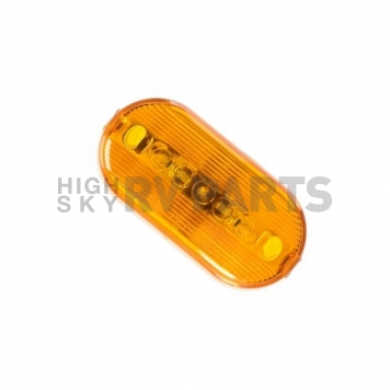 Peterson Mfg. Side Marker Clearance Light Oval - Incandescent Amber Lens - V135A-1