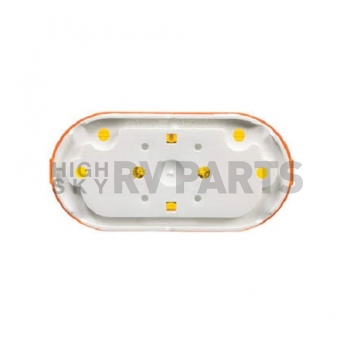 Peterson Mfg. Side Marker Clearance Light Oval - Incandescent Amber Lens - V135A-5