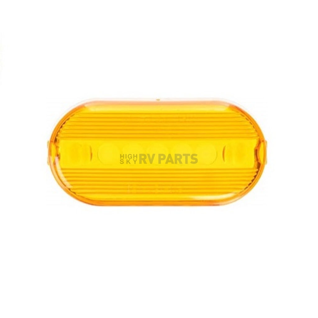 thumbnail image 2 of Amber Light Lens Peterson 10015A Amber Replacement Lens - Vehicle Light Cover Peterson Lens 2 of 12
