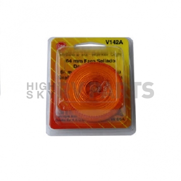 Side Marker Light 2-1/2 Inch PC Rated Clearance  Amber Lens-2