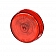 Side Marker Light 2-1/2 Inch PC Rated Clearance Red Lens