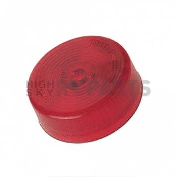 Side Marker Light 2 Inch PC Rated Clearance Red Lens-2