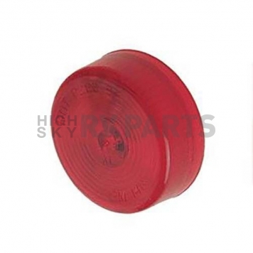 Side Marker Light 2 Inch PC Rated Clearance Red Lens-1