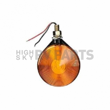 Trailer Light Double Face Incandescent Round Red And Amber-5