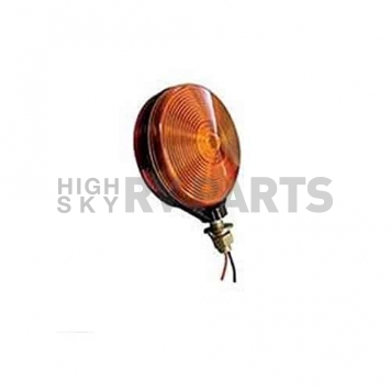 Trailer Light Double Face Incandescent Round Red And Amber-4