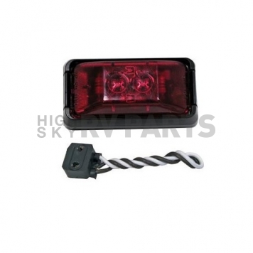 Peterson Clearance Side Marker Light LED with Red Lens-1
