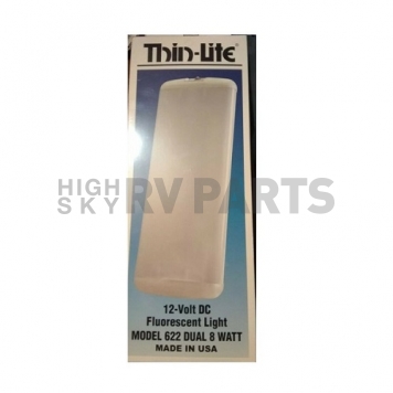 Thin-Lite Interior Light  620 Series Dual Fluorescent Tube - 14 inch x 5.6 inch - 16 Watts - DIST-622-7